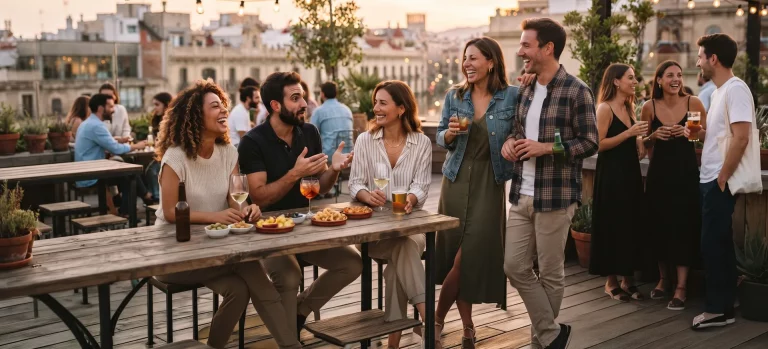 Conocer gente en Barcelona